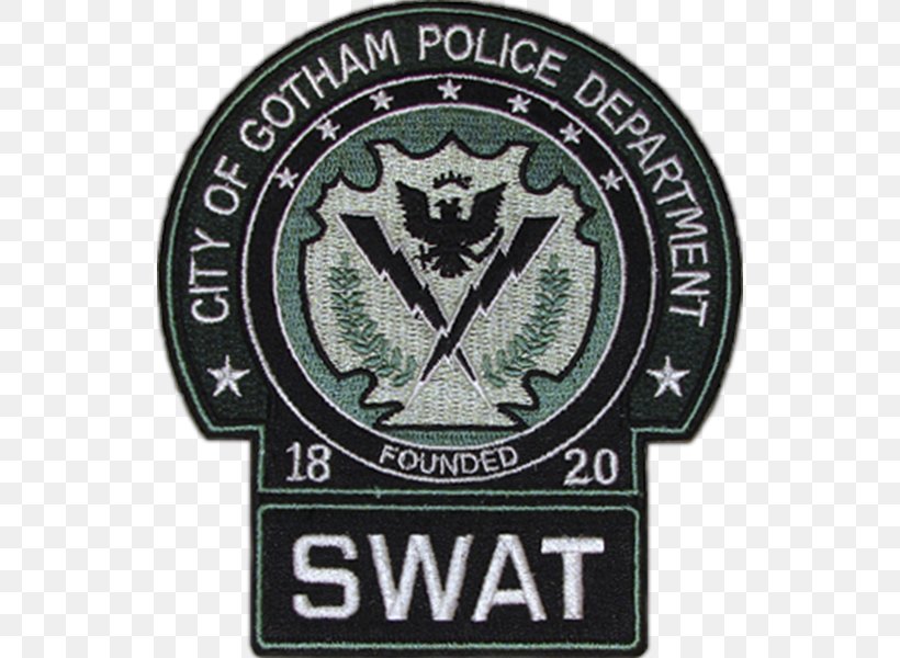 Gotham City Police Department SWAT Los Angeles Police Department, PNG, 534x600px, Gotham City Police Department, Badge, Ballistic Shield, Brand, Dark Knight Download Free