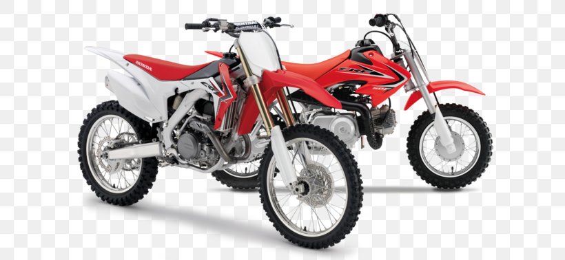 Honda CRF450R Honda CRF Series Motorcycle Car, PNG, 672x378px, Honda, Allterrain Vehicle, Automotive Exterior, Automotive Wheel System, Bicycle Accessory Download Free
