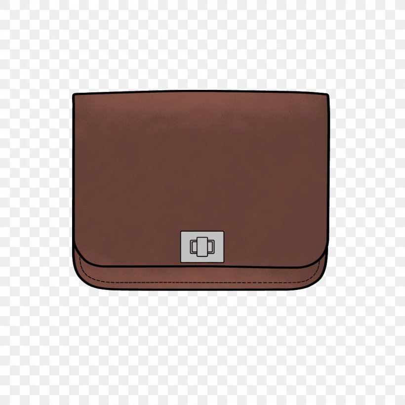 Leather Wallet Brand, PNG, 1000x1000px, Leather, Bag, Brand, Brown, Rectangle Download Free