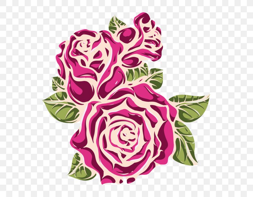 Garden Roses Floral Design Watercolor Painting Cut Flowers Clip Art, PNG, 640x640px, Garden Roses, Art, Cut Flowers, Flora, Floral Design Download Free