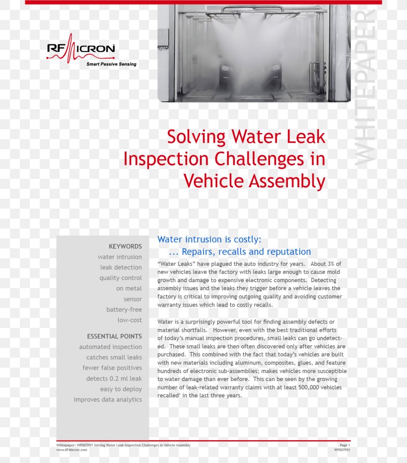 Leak Car Intrusion Detection System White Paper Moisture, PNG, 720x932px, Leak, Brand, Brochure, Car, Chassis Download Free