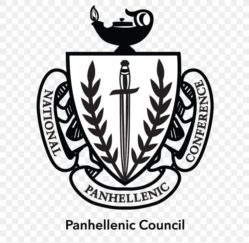 National Panhellenic Conference Fraternities And Sororities National Pan-Hellenic Council North-American Interfraternity Conference Delta Delta Delta, PNG, 937x917px, National Panhellenic Conference, Alpha Gamma Delta, Alpha Phi, Black And White, Brand Download Free