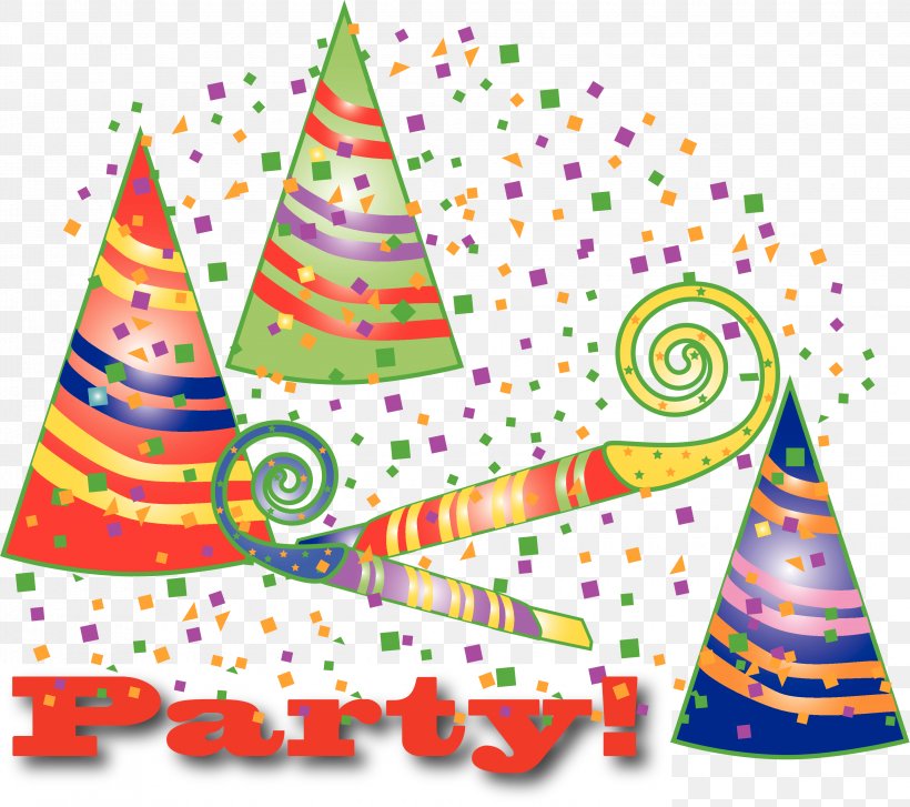 Party Hat Birthday New Year's Eve, PNG, 3300x2929px, Party Hat, Birthday, Christmas, Christmas Decoration, Christmas Tree Download Free