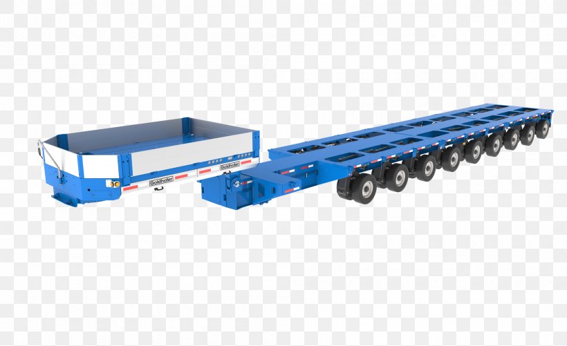 Semi-trailer Truck Goldhofer Lowboy Axle, PNG, 2000x1223px, Semitrailer Truck, Axle, Car, Dolly, Excavator Download Free
