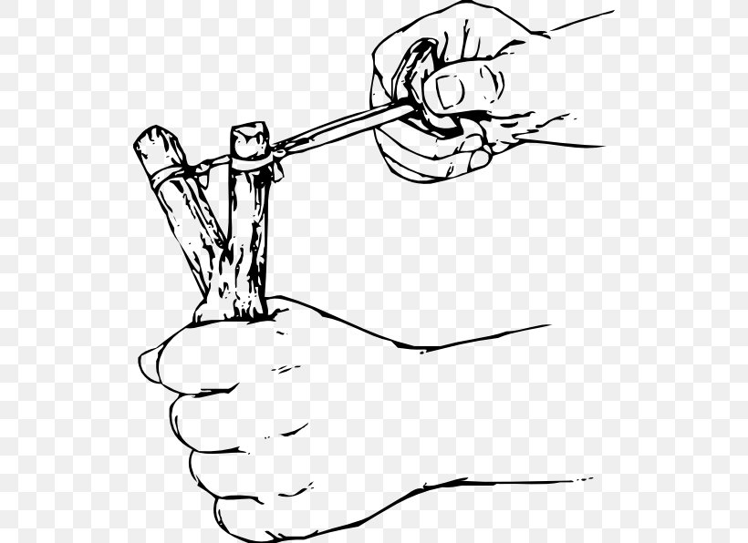 Slingshot Catapult Clip Art, PNG, 528x596px, Slingshot, Arm, Art, Artwork, Black Download Free