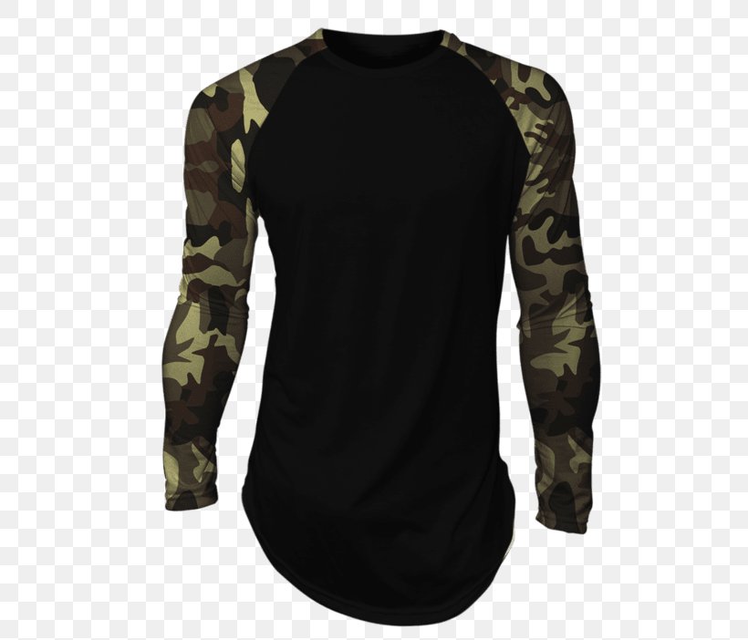 T-shirt Military Camouflage Raglan Sleeve Clothing, PNG, 640x702px, Watercolor, Cartoon, Flower, Frame, Heart Download Free