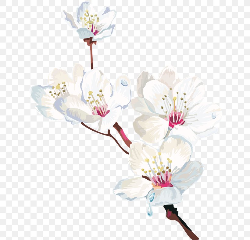 Watercolor Painting Cherry Blossom Flower, PNG, 671x790px, Watercolor Painting, Art, Artificial Flower, Blossom, Branch Download Free