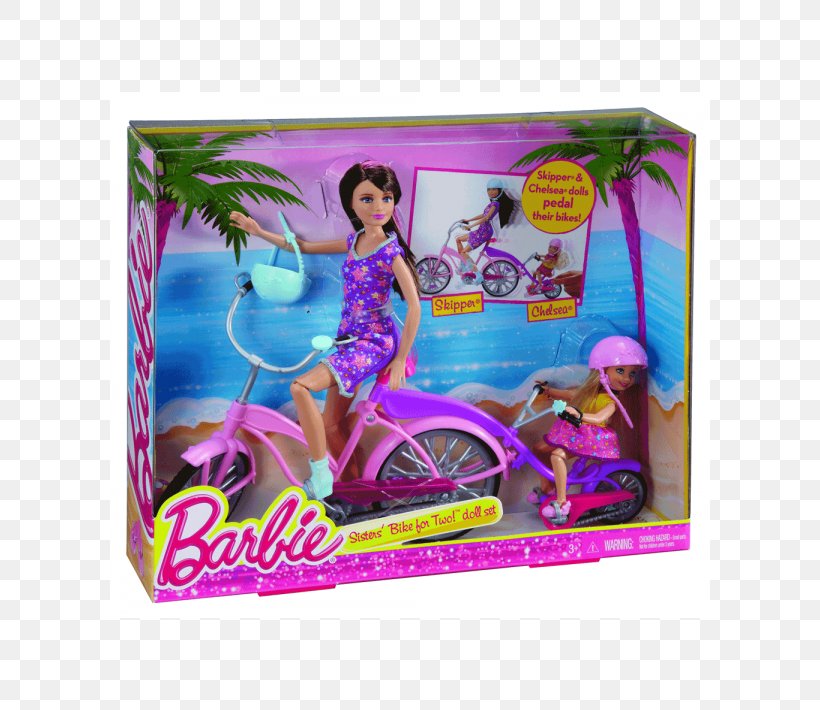 Barbie Skipper Doll Toy Bicycle, PNG, 600x710px, Barbie, Barbie Fashionistas Original, Barbie Fashionistas Tall, Barbie Life In The Dreamhouse, Bicycle Download Free