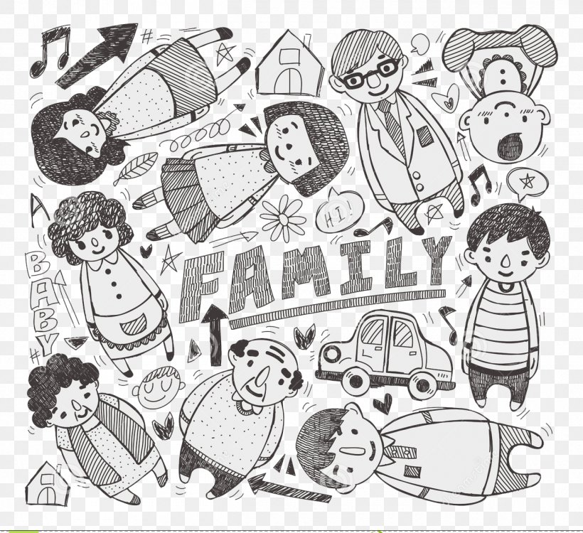 Doodle Drawing Clip Art, PNG, 1300x1190px, Doodle, Area, Art, Black And White, Cartoon Download Free