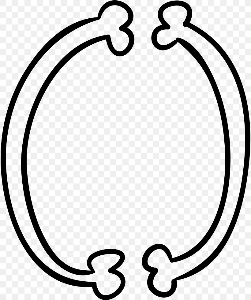 Circle, PNG, 817x981px, Curve, Area, Black And White, Body Jewelry, Bone Download Free