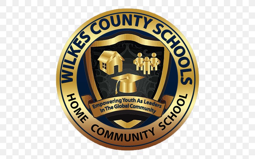 North Wilkesboro Wilkes Central High School Central Wilkes Middle School Board Of Education, PNG, 512x512px, Board Of Education, Badge, Brand, Education, Emblem Download Free