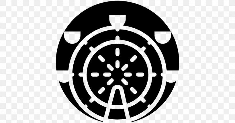 Ferris Wheel Car Rim, PNG, 1200x630px, Wheel, Automotive Tire, Black And White, Brand, Car Download Free