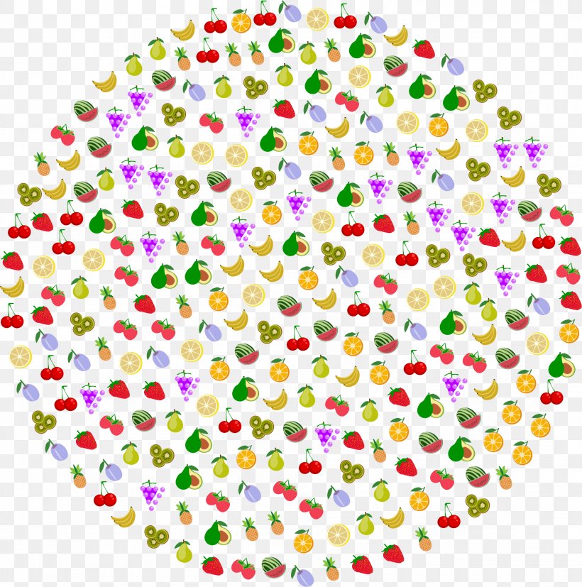 Fruit Clip Art, PNG, 2310x2330px, Fruit, Area, Cherry, Kiwifruit, Pineapple Download Free