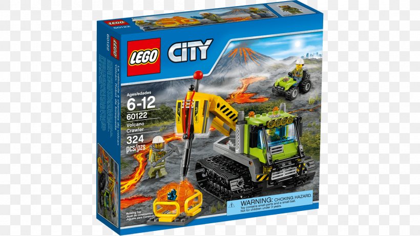 LEGO 60122 City Volcano Crawler Lego City LEGO 60124 City Volcano Exploration Base Toy Block, PNG, 1488x837px, Lego City, Lego, Lego 60165 City 4 X 4 Response Unit, Toy, Toy Block Download Free