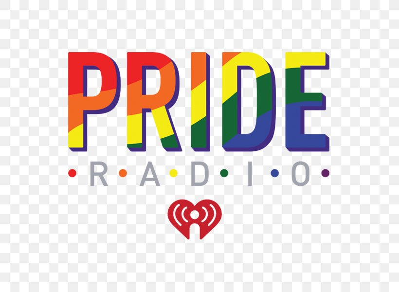 Logo IHeartRADIO Brand Pride Radio Font, PNG, 600x600px, Logo, Area, Brand, Disc Jockey, Iheartradio Download Free