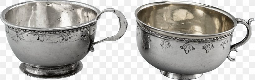 Silver Cookware White, PNG, 2419x762px, Silver, Black And White, Cookware, Cookware And Bakeware, Cup Download Free