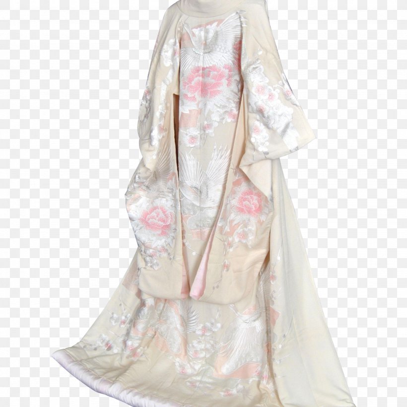 Bathrobe Dress Kimono Silk, PNG, 2048x2048px, Robe, Bathrobe, Bride, Clothing, Costume Download Free