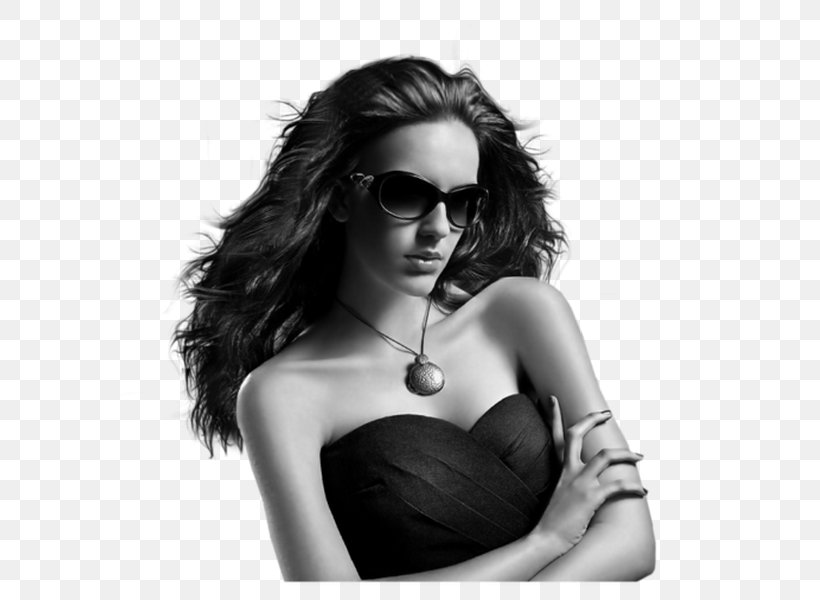Black And White Sunglasses Painting, PNG, 711x600px, Black And White, Aviator Sunglasses, Beauty, Black, Black Hair Download Free