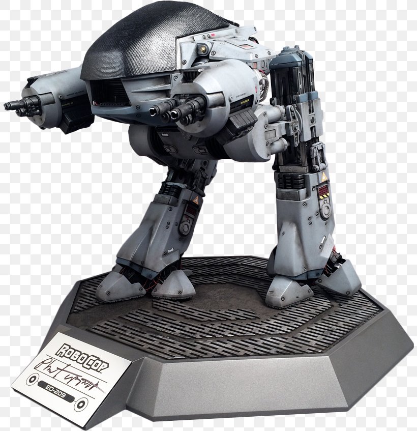 ED-209 Action & Toy Figures Figurine Tippett Studio Omni Consumer Products, PNG, 809x847px, Action Toy Figures, Action Figure, Figurine, Film, Machine Download Free