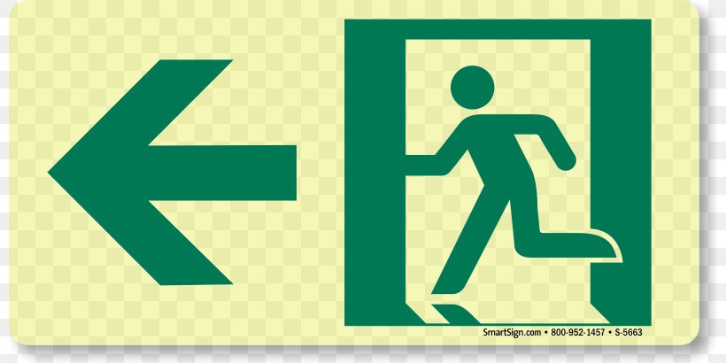 Exit Sign Emergency Exit Building Arrow Safety, PNG, 800x410px, Exit Sign, Area, Brand, Building, Building Code Download Free