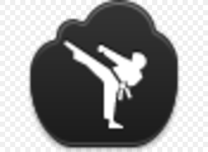 Karate Taekwondo Silhouette Martial Arts Chung Choi's Tae Kwon Do Academy, PNG, 600x600px, Karate, Black And White, Kickboxing, Martial Arts, Mental Disorder Download Free