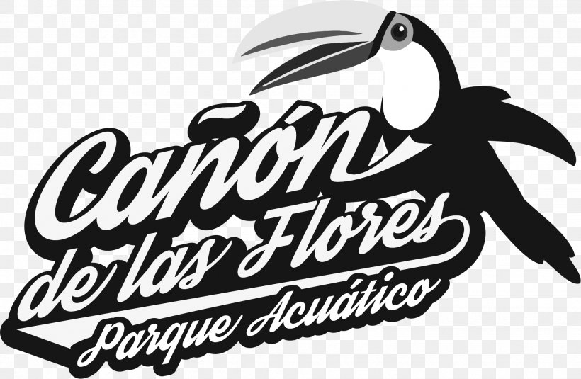 Balneario Cañón De Las Flores Guadalajara Zapopan Water Park Logo, PNG, 1944x1270px, Guadalajara, Balneario, Black And White, Brand, Jalisco Download Free