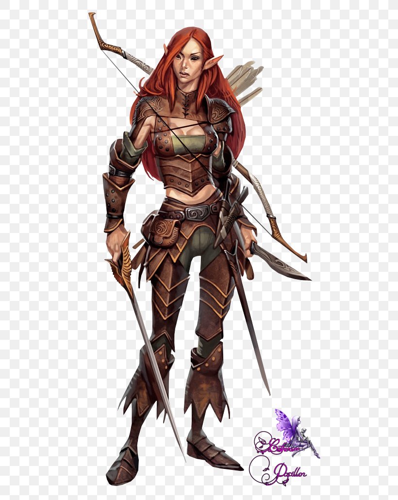 Pathfinder Roleplaying Game Dungeons & Dragons Half-elf Rogue, PNG, 500x1030px, Watercolor, Cartoon, Flower, Frame, Heart Download Free