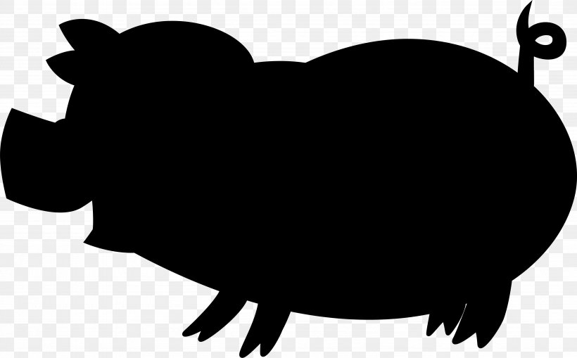 Silhouette Photography Pig Image Shooting Targets, PNG, 4834x3004px, Silhouette, Amazoncom, Blackandwhite, Digital Photography, Groundhog Download Free
