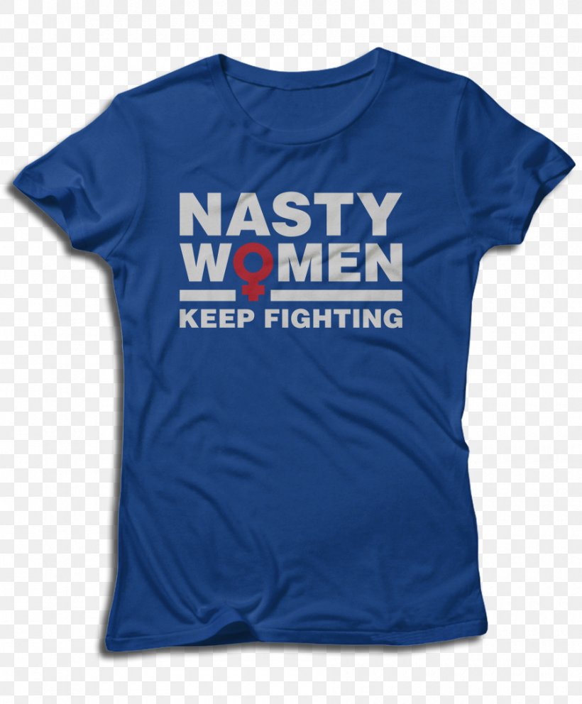 T-shirt 2017 Women's March Hoodie Nasty Woman, PNG, 900x1089px, Tshirt, Active Shirt, Blue, Bluza, Brand Download Free