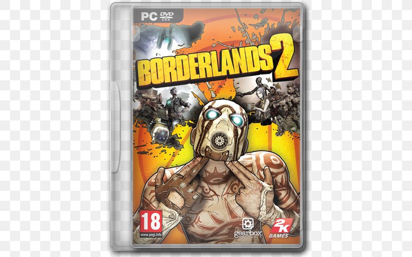 Borderlands 2 Xbox 360 Video Game Gearbox Software, LLC, PNG, 512x512px, 2k Games, Borderlands 2, Borderlands, Cooperative Gameplay, Downloadable Content Download Free