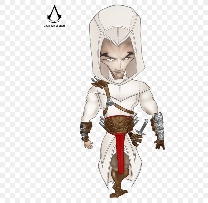 Fiction Altaïr Ibn-La'Ahad Illustration Armour H&M, PNG, 530x800px, Fiction, Animated Cartoon, Arm, Armour, Character Download Free