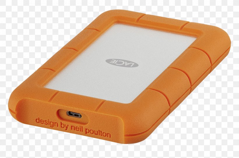 LaCie Rugged USB-C External Hard Drive USB 3.1 Gen1 1.00 2 Years Warranty Hard Drives USB 3.0 2.5