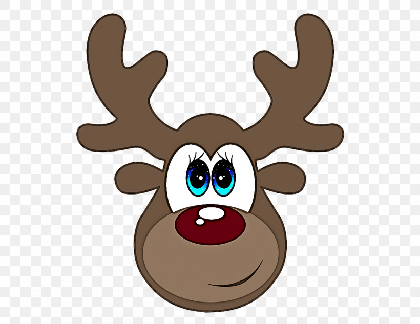 Reindeer, PNG, 1280x989px, Reindeer, Animation, Antler, Cartoon, Deer Download Free