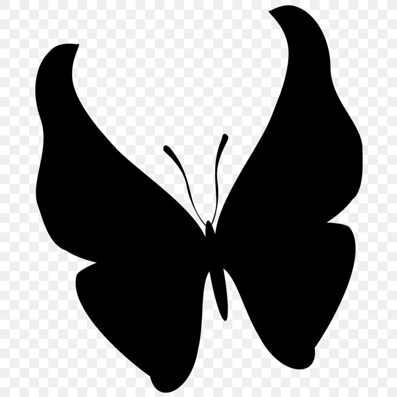 Brush-footed Butterflies Clip Art Silhouette Line Leaf, PNG, 694x820px, Brushfooted Butterflies, Black, Black M, Blackandwhite, Butterfly Download Free