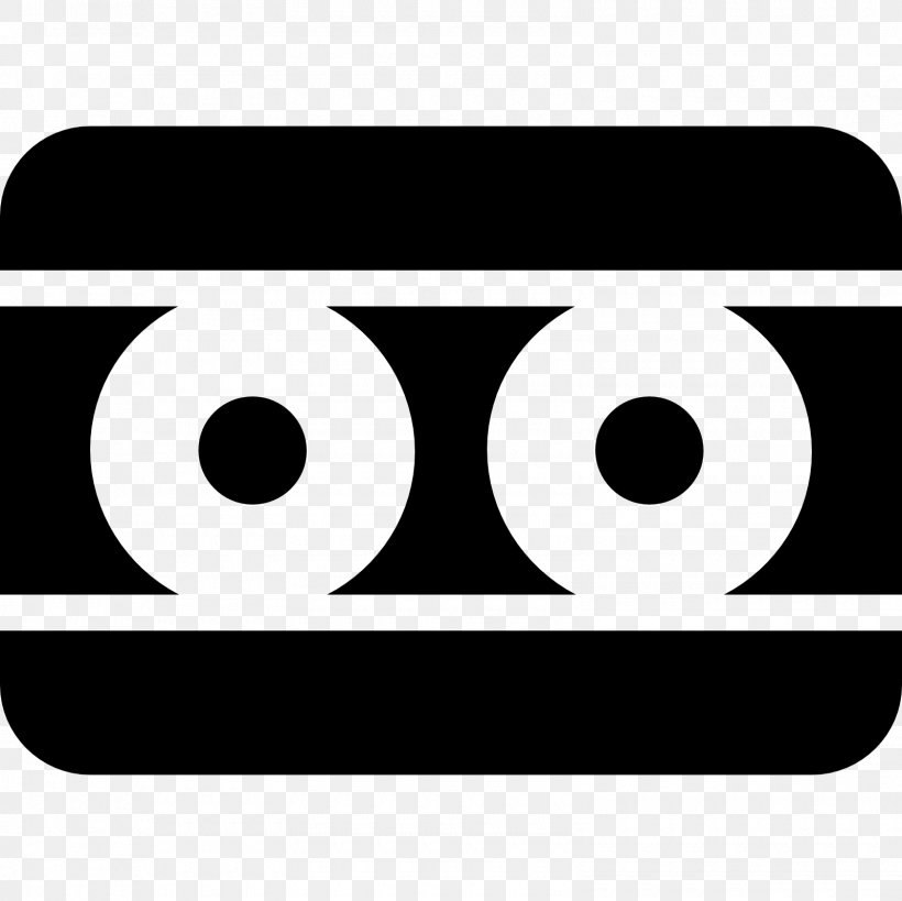 Compact Cassette, PNG, 1600x1600px, Compact Cassette, Black, Black And White, Bookmark, Flat Design Download Free