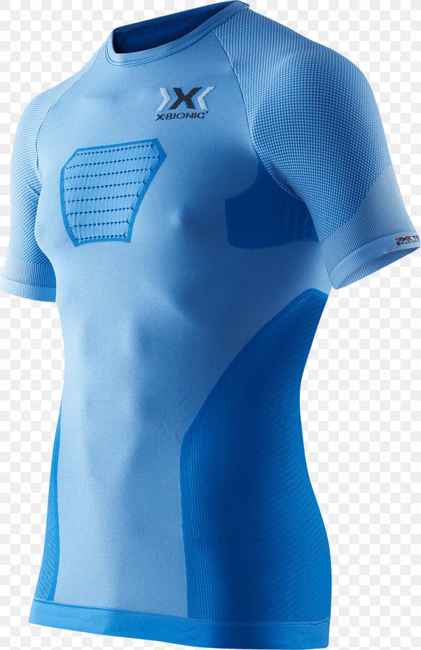 T-shirt X-bionic Speed Evo Man Clothing, PNG, 1000x1545px, Tshirt, Active Shirt, Aqua, Blue, Clothing Download Free
