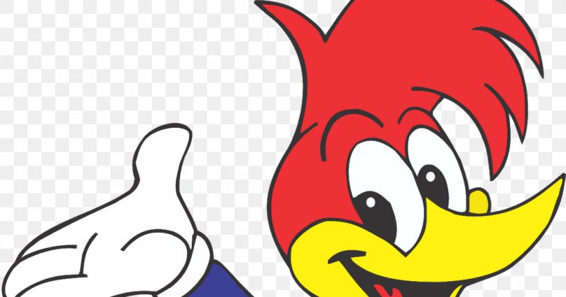Woody Woodpecker Drawing Animated Cartoon Vector Graphics Image, PNG, 1062x558px, Watercolor, Cartoon, Flower, Frame, Heart Download Free