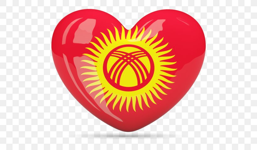 Flag Of Kyrgyzstan Kyrgyzstan Men's National Ice Hockey Team Kyrgyz People, PNG, 640x480px, Watercolor, Cartoon, Flower, Frame, Heart Download Free
