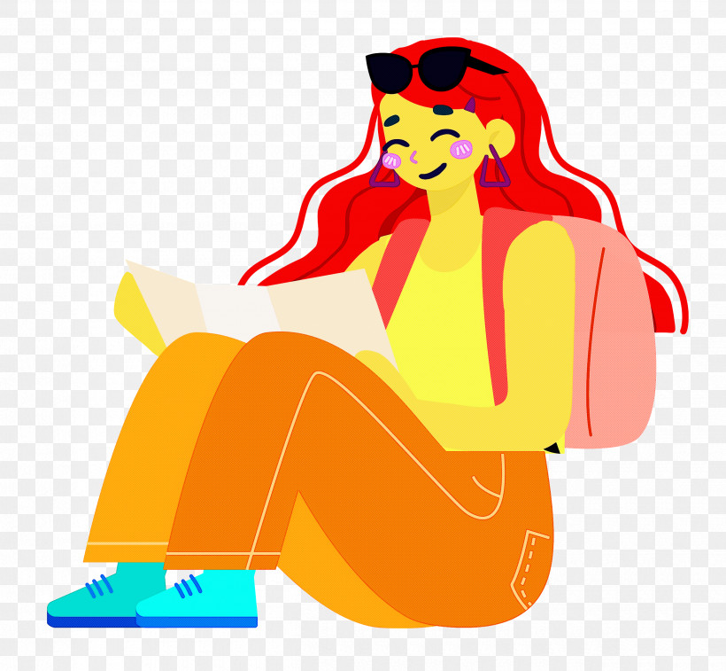 Sitting Sitting On Floor, PNG, 2500x2310px, Sitting, Biology, Cartoon, Character, Science Download Free