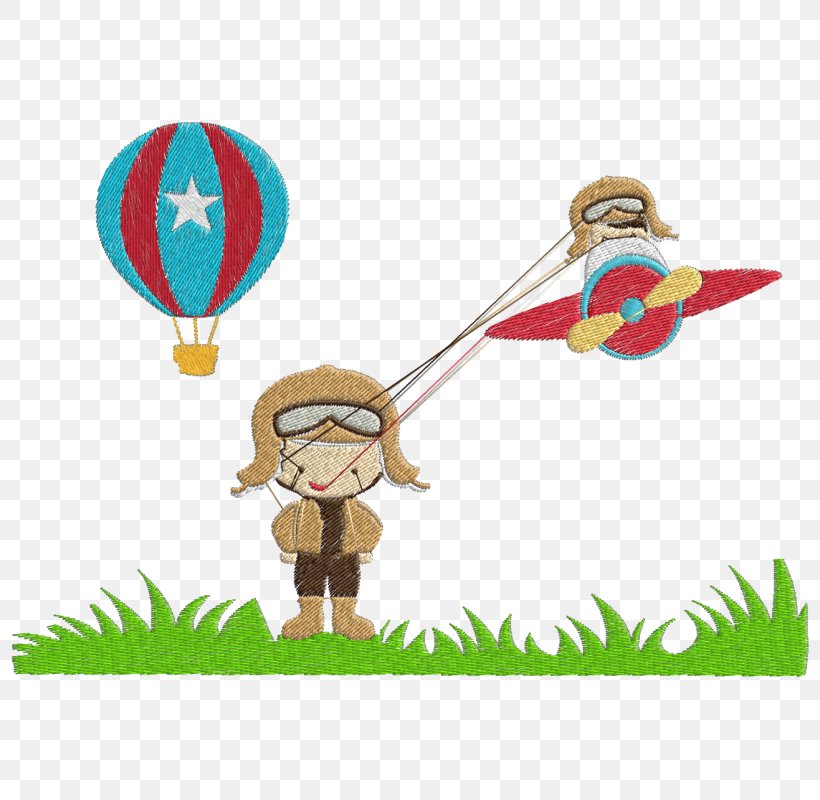 Clip Art Aircraft Balloon 0506147919 Embroidery, PNG, 800x800px, Aircraft, Balloon, Cartoon, Cloud, Embroidery Download Free