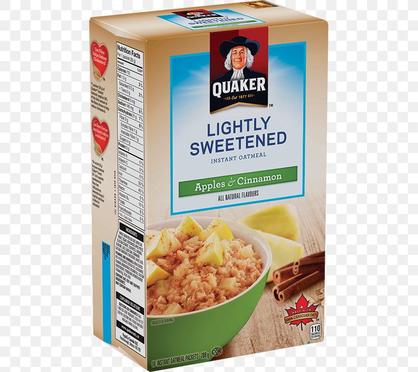 Quaker Instant Oatmeal Breakfast Cereal Quaker Oats Company, PNG, 469x730px, Quaker Instant Oatmeal, Apple, Breakfast, Breakfast Cereal, Brown Sugar Download Free
