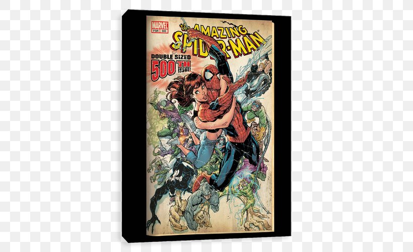 Spider-Man Comics Mary Jane Watson Marvel Universe Comic Book, PNG, 500x500px, Spiderman, Amazing Spiderman, American Comic Book, Book, Comic Book Download Free