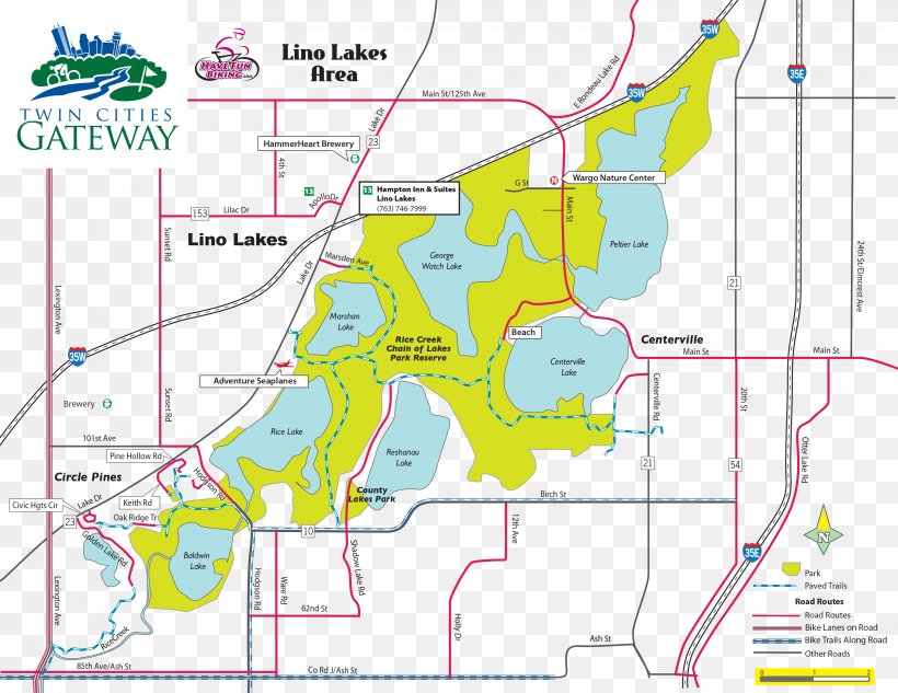 Lino Lakes Map Blaine Minneapolis Ham Lake, PNG, 3300x2550px, Map, Area, Bicycle, Blaine, Cycling Download Free