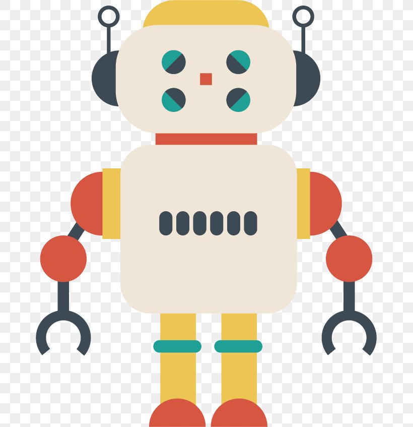 Robot Euclidean Vector Plot, PNG, 677x847px, Robot, Area, Art, Baby Toys, Christmas Decoration Download Free