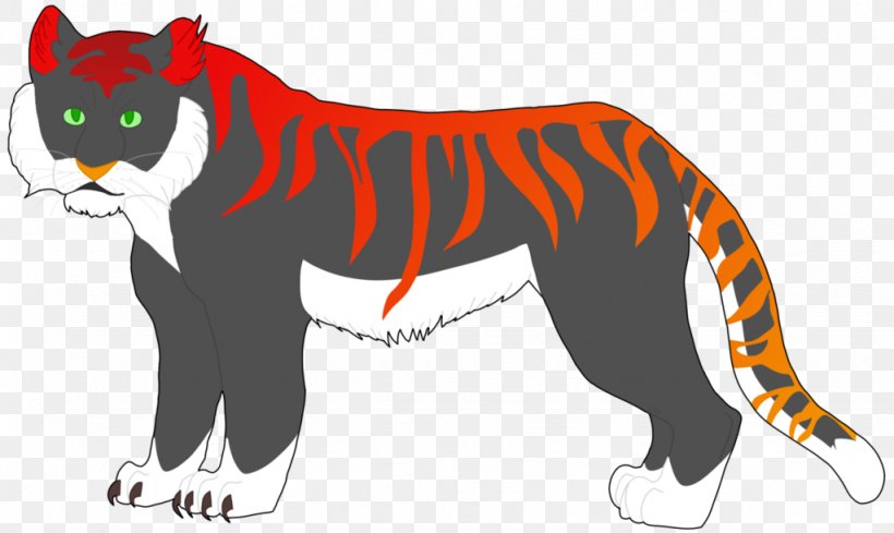Cat Tiger Cougar Clip Art Dog, PNG, 1024x611px, Cat, Animal, Animal Figure, Big Cat, Big Cats Download Free