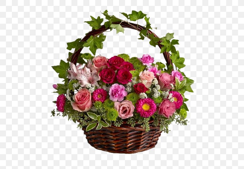 Floristry Flower Delivery Basket Flower Bouquet, PNG, 500x570px, Floristry, Artificial Flower, Basket, Cut Flowers, Floral Design Download Free