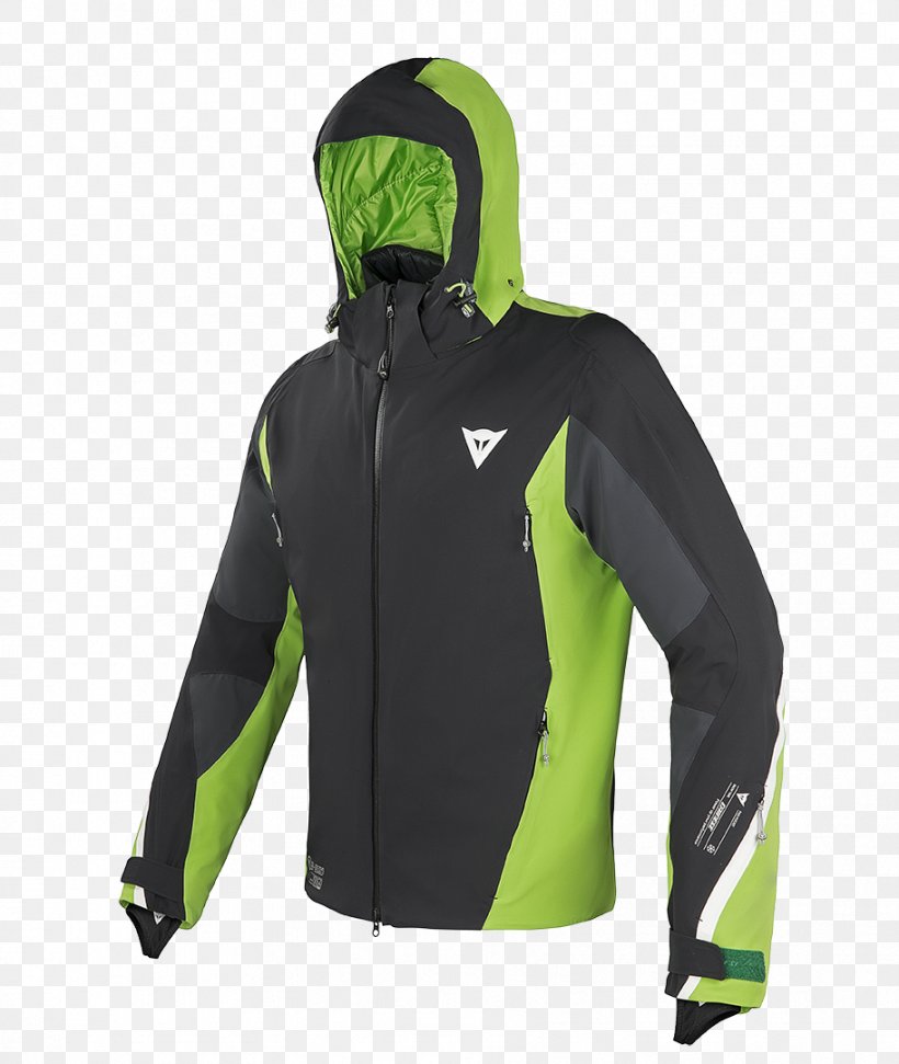 Hoodie Jacket Skiing Clothing, PNG, 912x1080px, Hoodie, Bluza, Clothing, Dainese, Green Download Free
