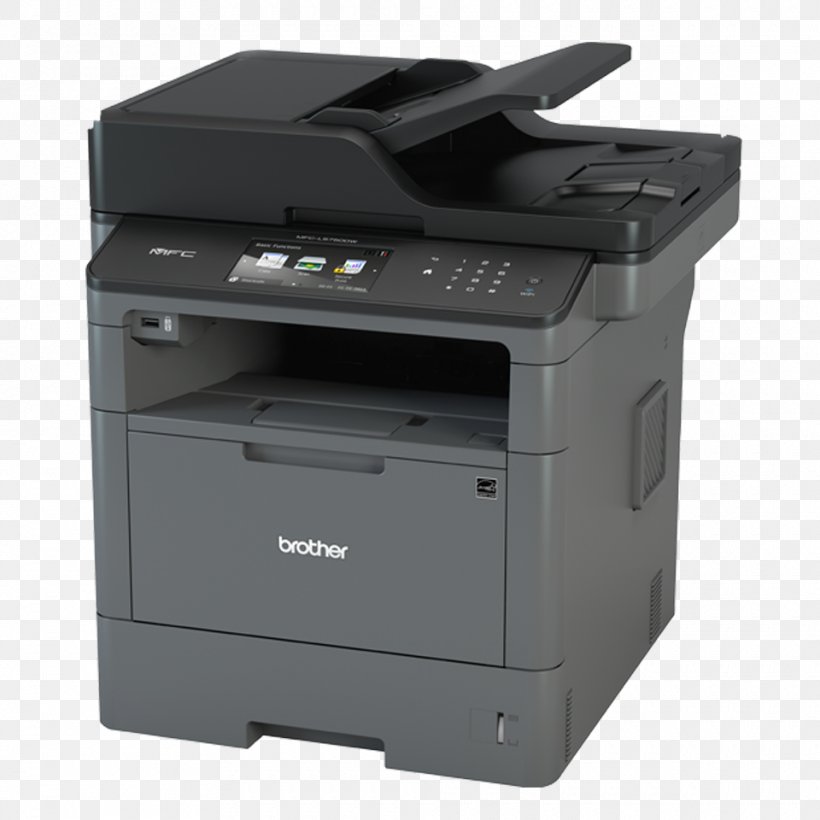 Multi-function Printer Laser Printing Brother Industries, PNG, 960x960px, Multifunction Printer, Automatic Document Feeder, Brother Industries, Computer Network, Copying Download Free