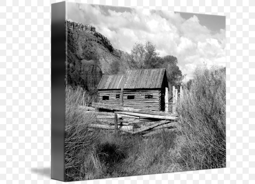 Shack House Monochrome Photography Building, PNG, 650x593px, Shack, Barn, Black And White, Building, Farmhouse Download Free