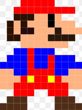 Mario Pixel Art Images Mario Pixel Art Transparent Png Free Download